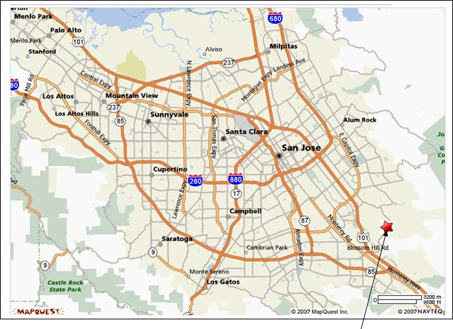 Silver Creek Map